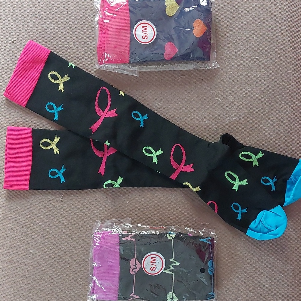 3 pairs - Adult compression socks free shipping